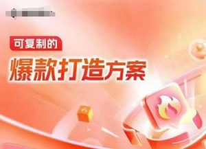 天猫电商爆款运营，可复制的爆款打造方案(线下内训课录音+字幕)-极速轻创
