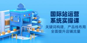 国际站运营系统实操课：关键词构建，产品线布局，全面提升店铺流量-极速轻创