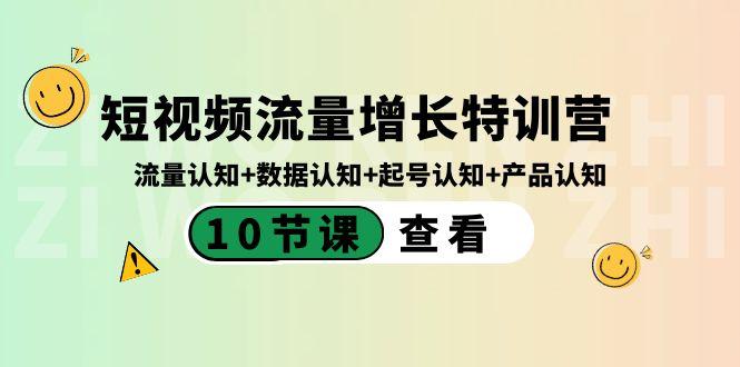 短视频流量增长特训营：流量认知+数据认知+起号认知+产品认知（10节课）-极速轻创
