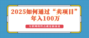 2025年如何通过“卖项目”实现100万收益：最具潜力的盈利模式解析-极速轻创
