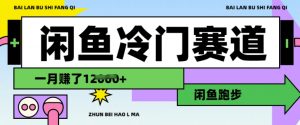 闲鱼冷门赛道，跑步挣钱，有人一个月挣了1.2w-极速轻创
