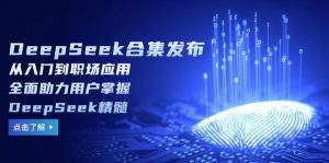 DeepSeek合集发布，从入门到职场应用，全面助力用户掌握DeepSeek精髓-极速轻创