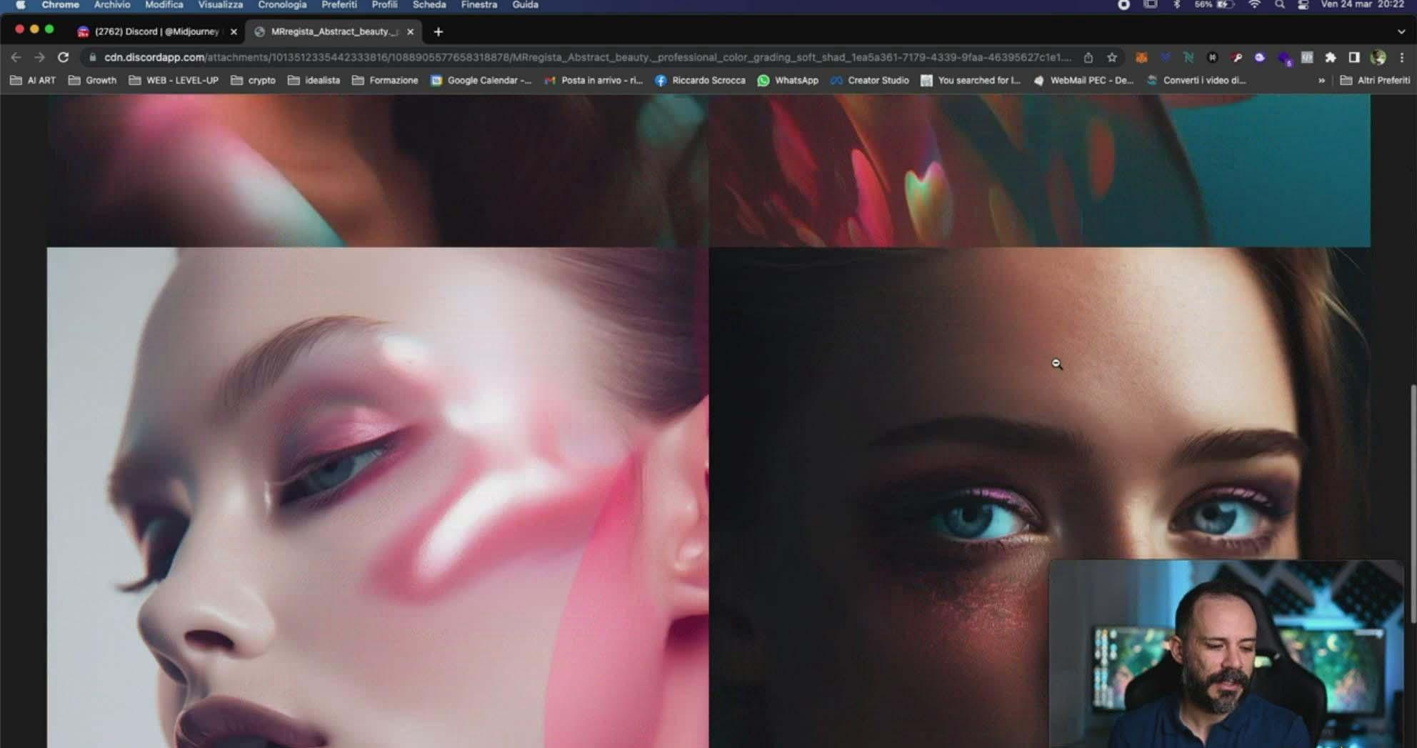 图片[5]-Midjourney AI人工智能创建和销售令人惊叹的海报教程-10节课-中英字幕-极速轻创