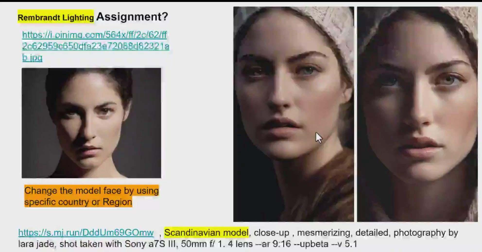 (9312期)Midjourney v5 ChatGPT 和 Bard AI人工智能人像摄影大师班-15节-中英字幕-极速轻创