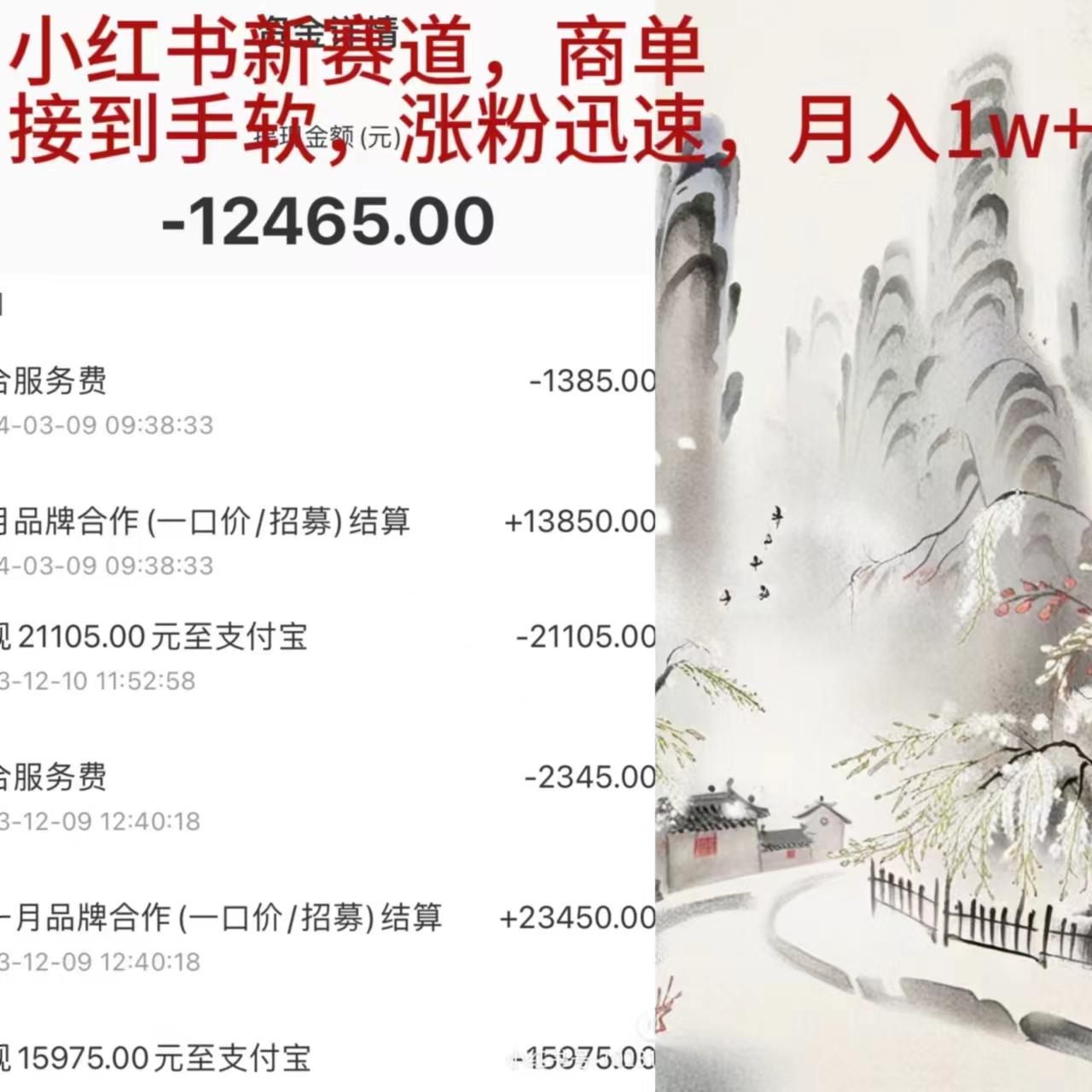 (9476期)小红书新赛道，商单接到手软，涨粉迅速，月入1w+-极速轻创