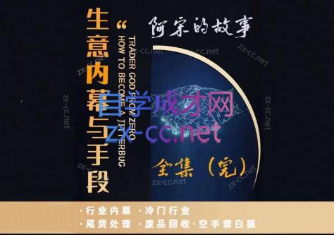 阿宋的故事·生意内幕与手段-极速轻创