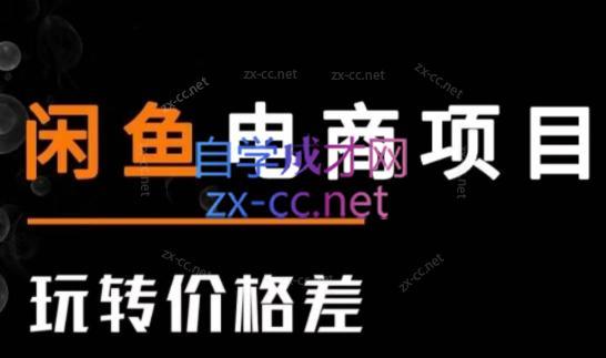 亿创繁星·闲鱼电商项目(玩转价格差)-极速轻创