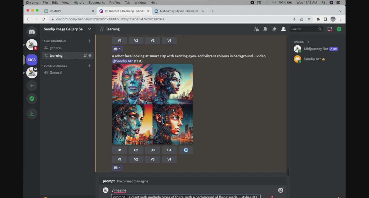 图片[2]-ChatGPT4 和 MidJourney AI 绘画聊天革命性指南教程-33节视频课-中英字幕-极速轻创