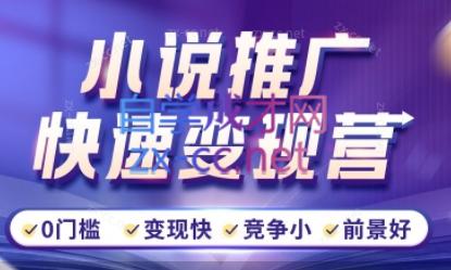 洲洲老师·小说推广快速变现营-极速轻创