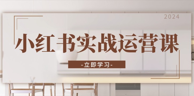 小红书实战运营课：从开通店铺到直播话术，打造爆款笔记与高效直播-极速轻创