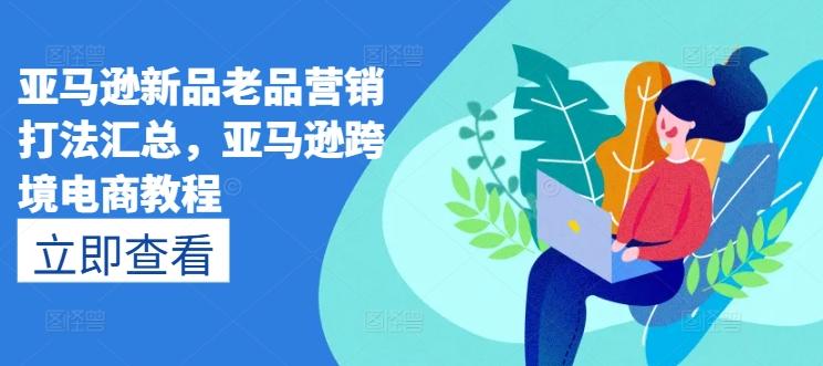 亚马逊新品老品营销打法汇总，亚马逊跨境电商教程-极速轻创