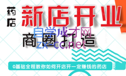 张云老师·药店新店开业商圈打造-极速轻创