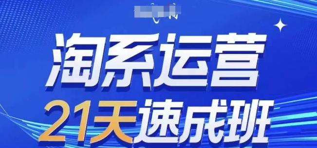 淘系运营21天速成班(更新24年6月)，0基础轻松搞定淘系运营，不做假把式-极速轻创