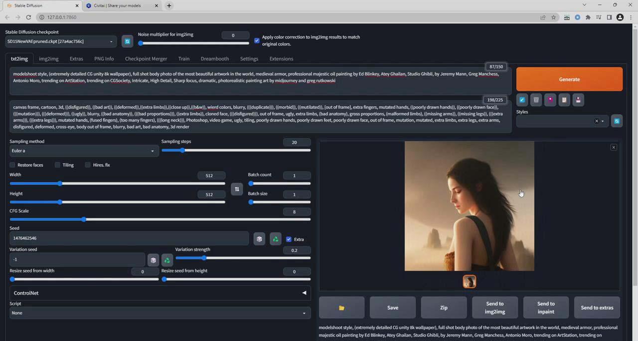 图片[2]-Stable Diffusion 大师班: 利用AI创建艺术图像及视频-31视频课-中英字幕-极速轻创