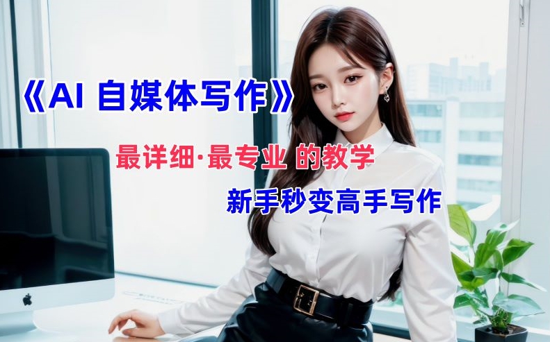 AI自媒体文章创作全网最详细教程，新手秒变写作高手，多方位发展-极速轻创