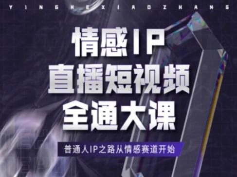 情感IP直播短视频全通大课，普通人IP之路从情感赛道开始-极速轻创