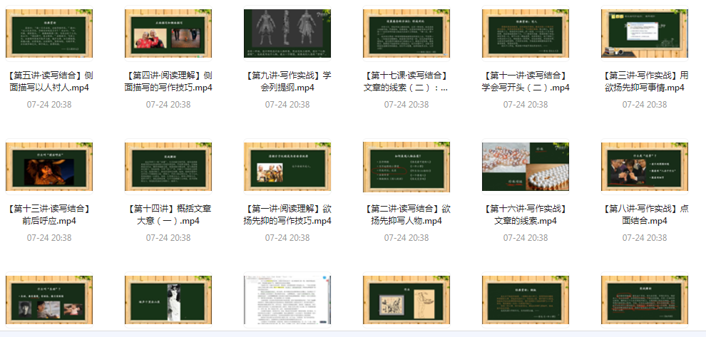 阅读理解及写作技法-极速轻创