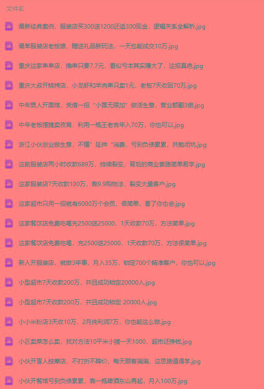 图片[4]-(9607期)真实有效391套商业模式，年入几十到几百万案例解析(电子书+视频+图文)-极速轻创