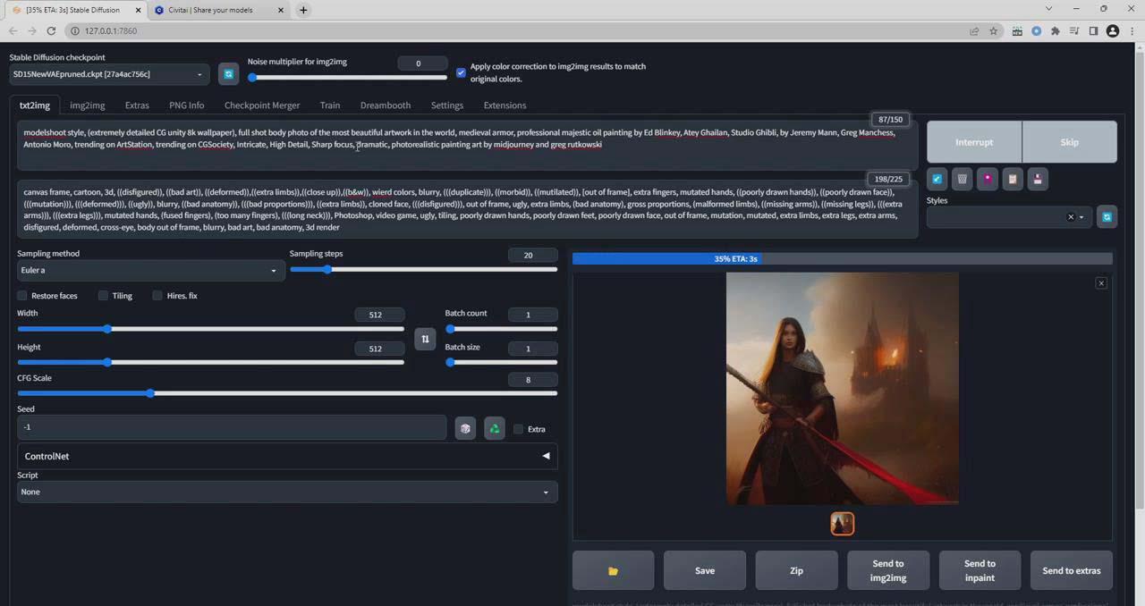 图片[1]-Stable Diffusion 大师班: 利用AI创建艺术图像及视频-31视频课-中英字幕-极速轻创