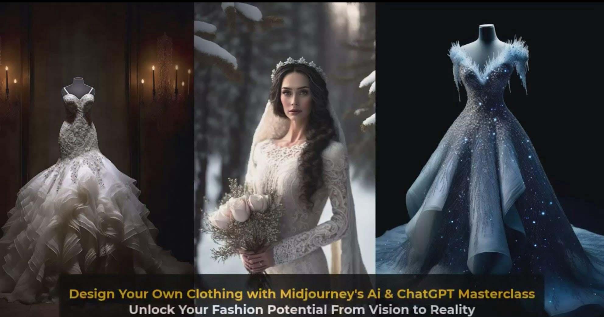 图片[7]-利用 Midjourneys Ai 人工智能设计自己的服装AI大师班-10节课-中英字幕-极速轻创