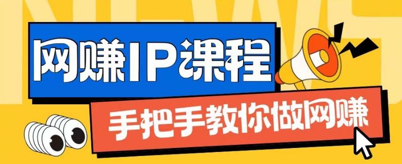 ip合伙人打造1.0，从0到1教你做网创，实现月入过万【揭秘】-极速轻创
