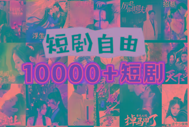 打造完全属于自己的个人短剧库，实现网盘拉新与私域变现的完美融合！-极速轻创