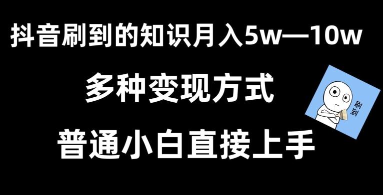 抖音刷到的知识，每天只需2小时，日入2000+，暴力变现，普通小白直接上手【揭秘】-极速轻创