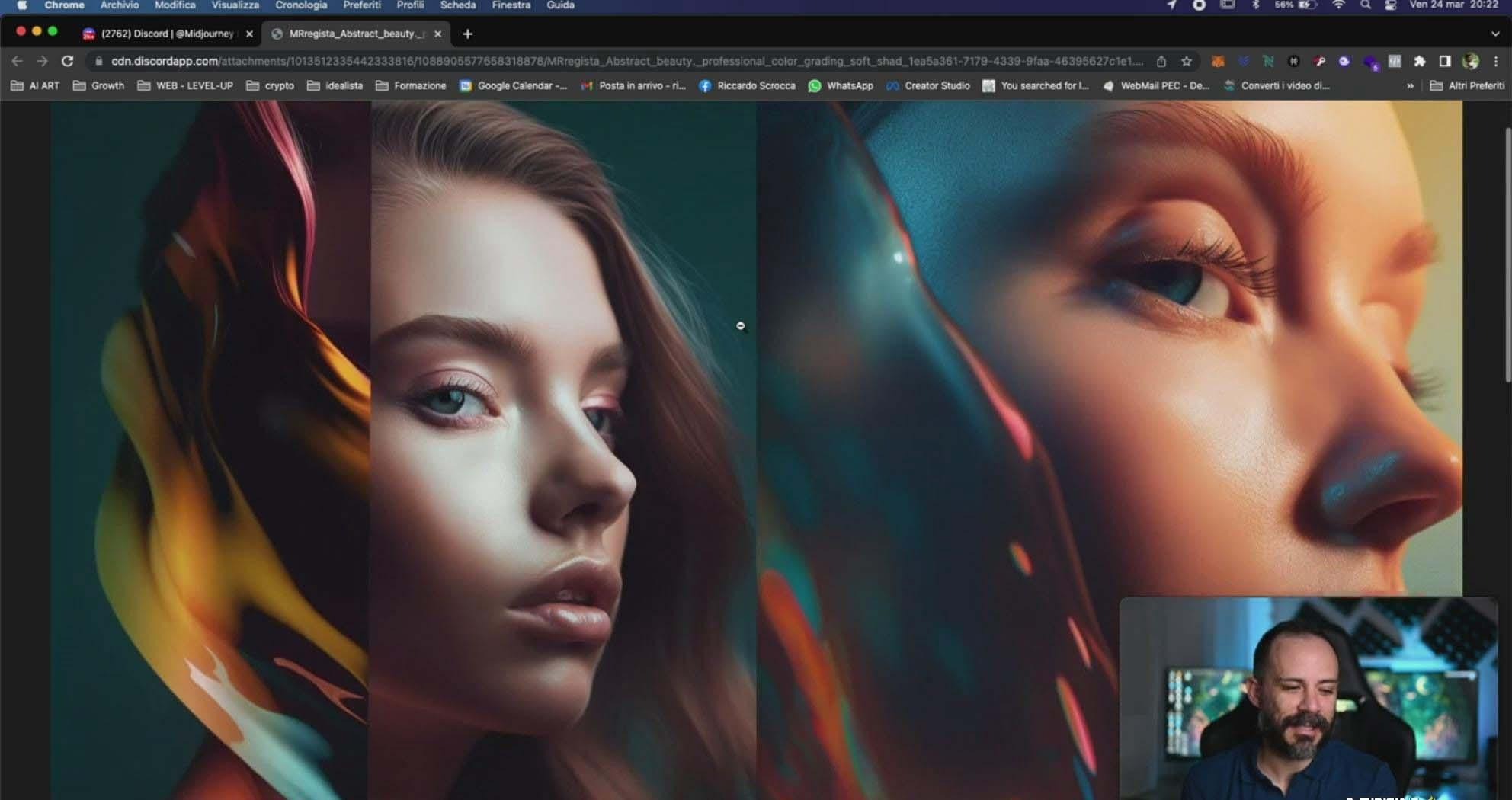 图片[6]-Midjourney AI人工智能创建和销售令人惊叹的海报教程-10节课-中英字幕-极速轻创