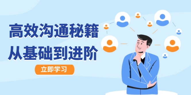 高效沟通秘籍：成长有方向，从基础到进阶，图文音频一应俱全-极速轻创