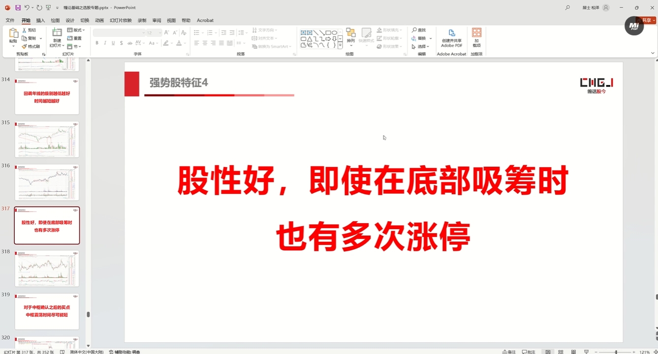 缠话股今·缠论基础之选股专题-极速轻创