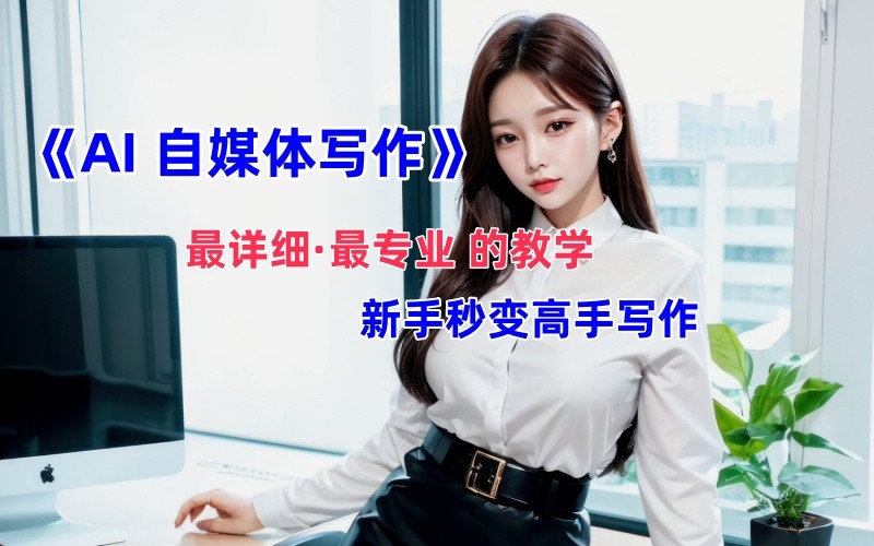 全网最全最细最专业的“AI自媒体写作”教学，新手小白秒变写作高手！-极速轻创