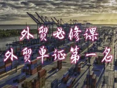 外贸必修课-外贸单证第一名-共勤外贸教程-极速轻创