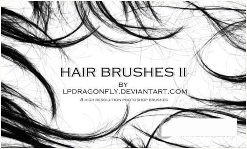 PS发丝笔刷-极速轻创