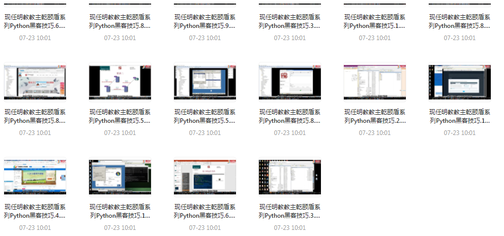 Python黑客技巧课程-极速轻创