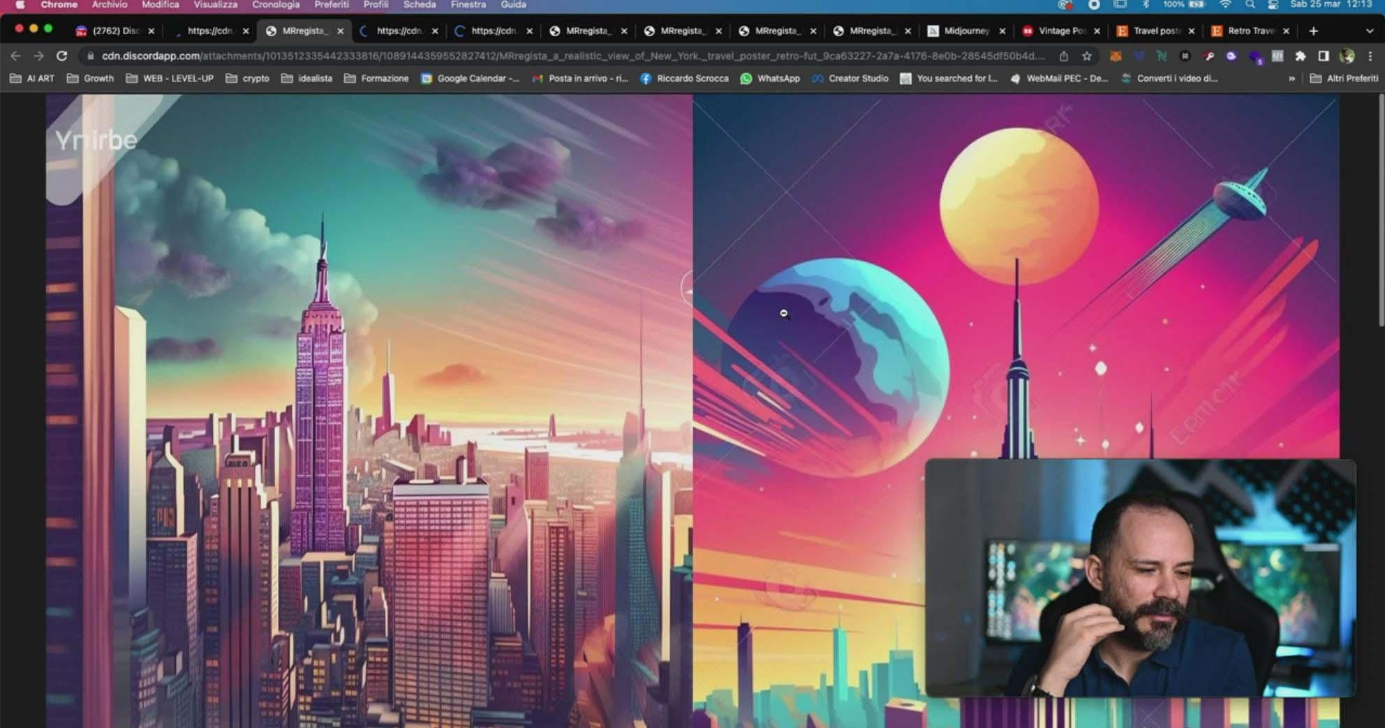 图片[11]-Midjourney AI人工智能创建和销售令人惊叹的海报教程-10节课-中英字幕-极速轻创