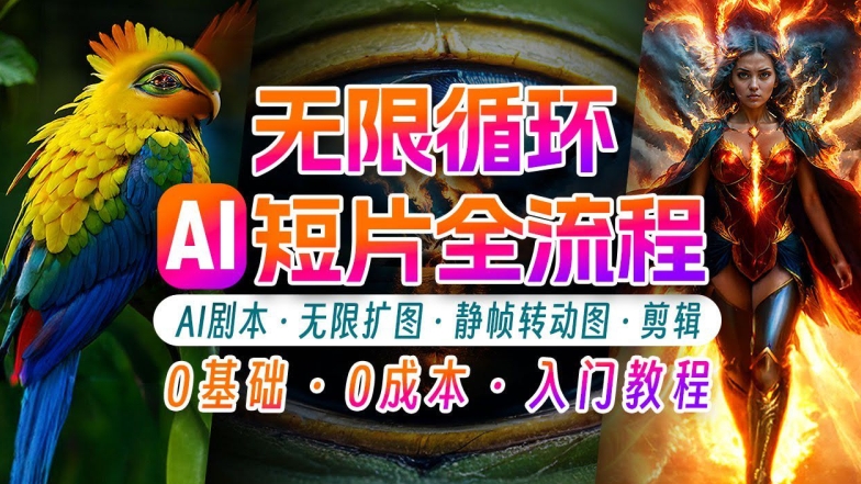 AI剪辑无限循环画面：新手轻松月入上万的秘技【揭秘】-极速轻创