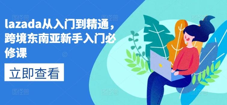 lazada从入门到精通，跨境东南亚新手入门必修课-极速轻创