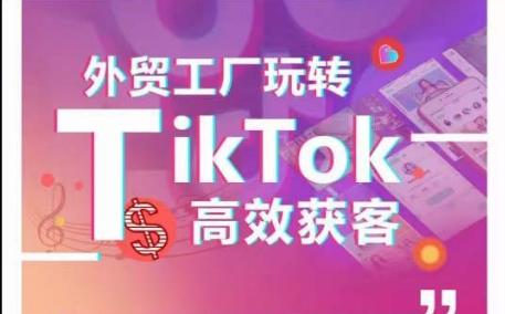 外贸工厂玩转TikTok高效获客，多种引流方式与账号定位技巧，拆解爆款短视频打造成功案例-极速轻创