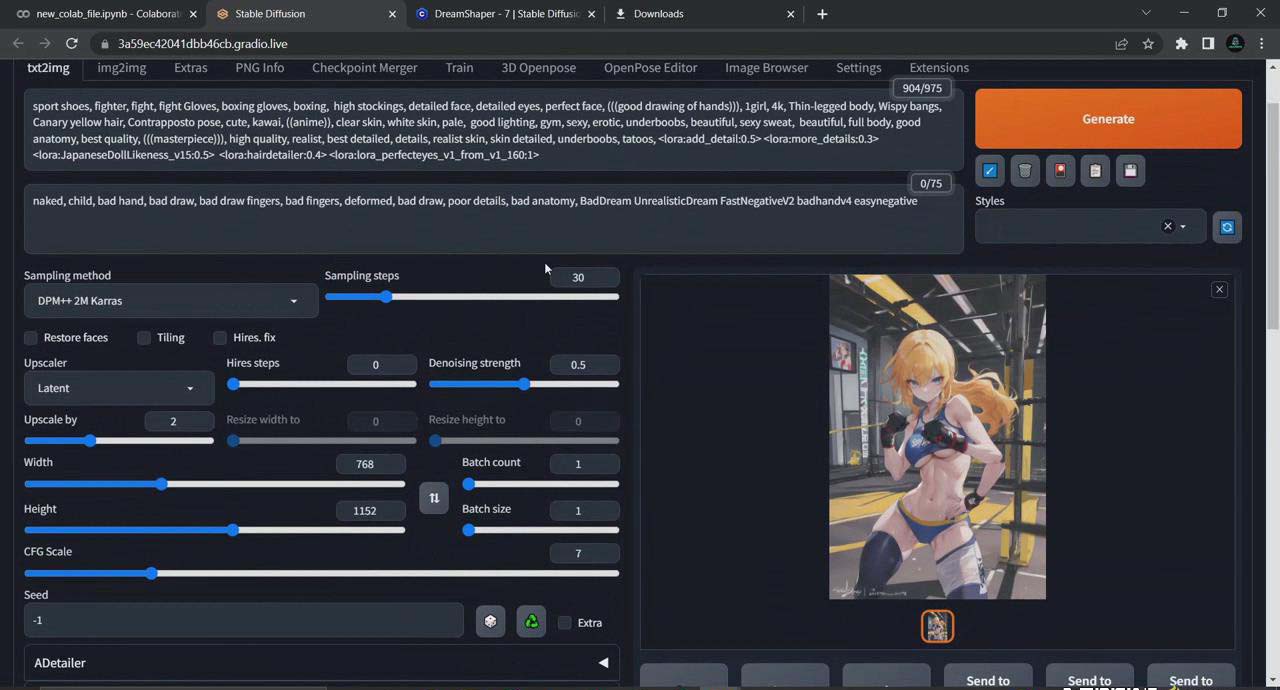 图片[4]-利用Stable Diffusion创建动漫艺术图像使用AI绘画赚钱-中英字幕-极速轻创
