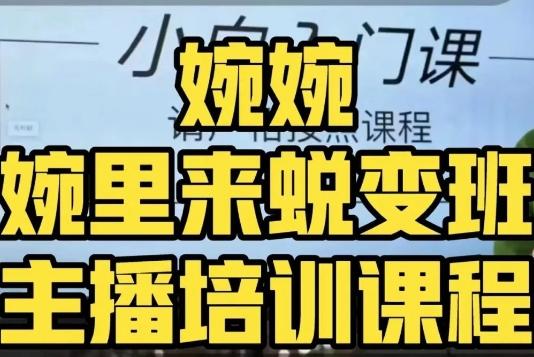 婉婉·婉里来蜕变班（主播课）全方位理解底层逻辑并灵活运用-极速轻创