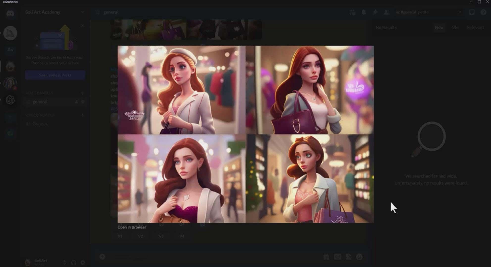 图片[8]-掌握 MidJourney V5 AI + ChatGPT创建一致的角色设计图像-22节课-中英字幕-极速轻创