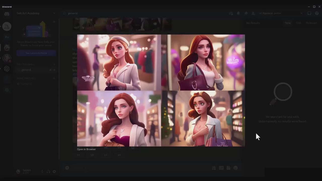 图片[5]-掌握 MidJourney V5 AI + ChatGPT创建一致的角色设计图像-22节课-中英字幕-极速轻创